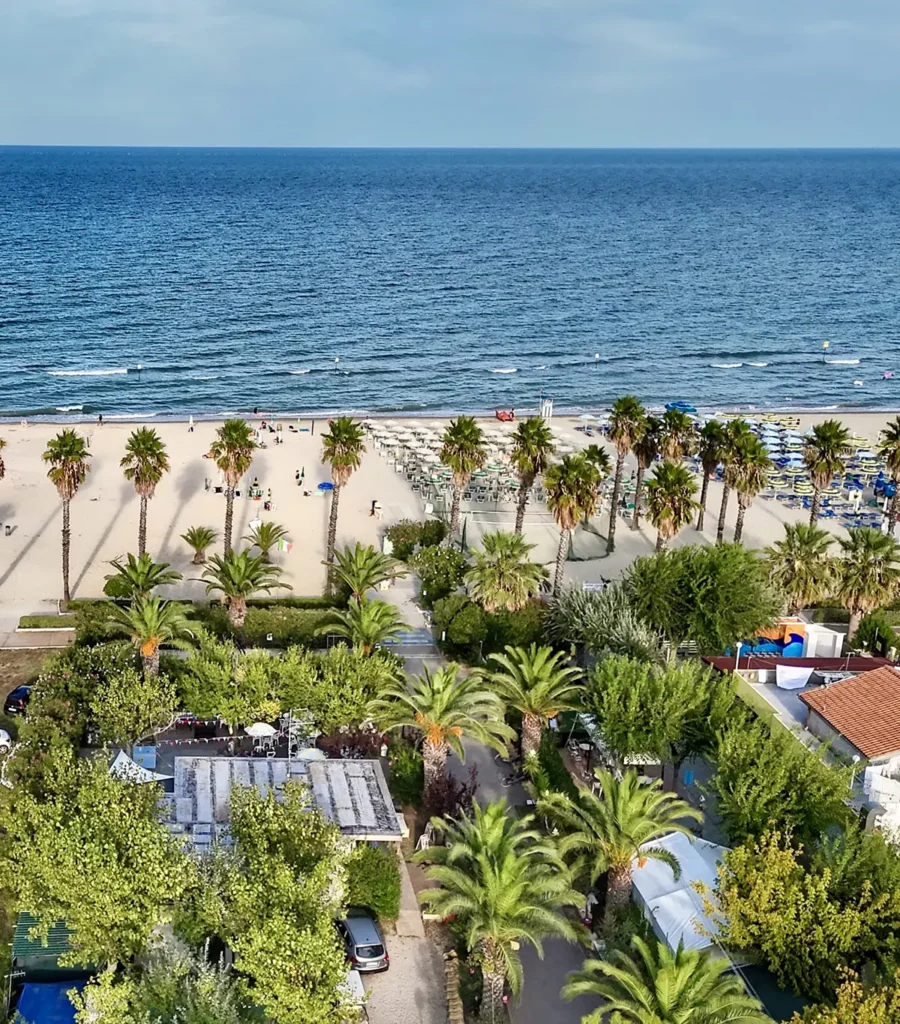 camping carouan veduta panoramica