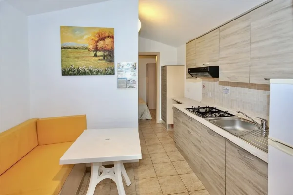 camping carouan abruzzo cucina bungalow